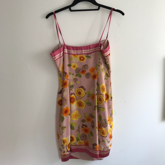 Silk floral dress - Picture 4 of 6